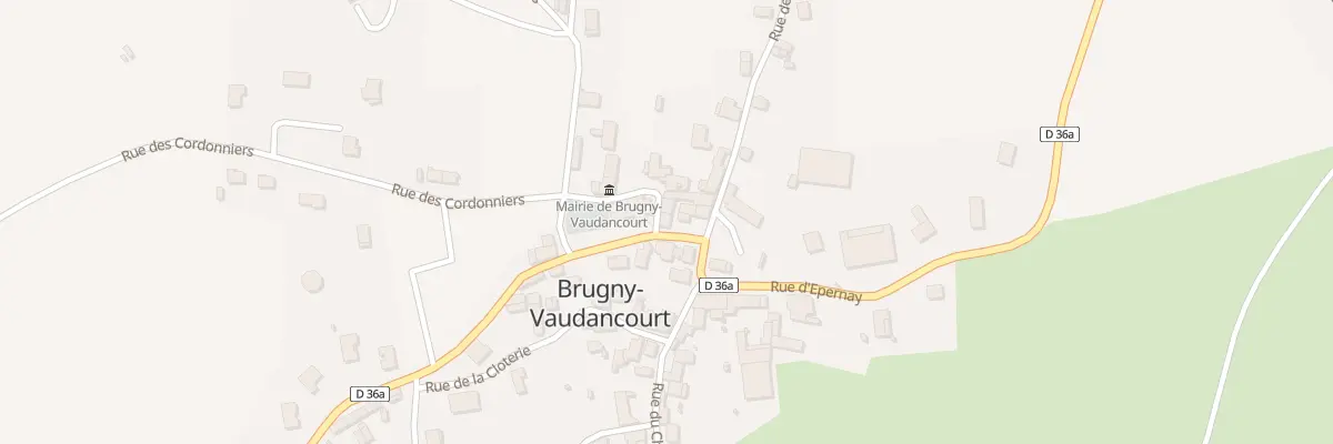 Plan du 2 Rue de la Grange Jabled à Brugny-Vaudancourt