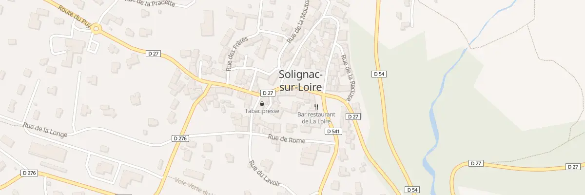 Plan du 5 Rue de la Loire à Solignac-sur-Loire