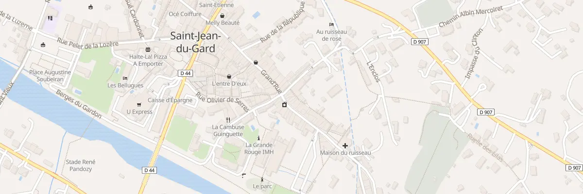 Plan du 2 Rue des Paillons à Saint-Jean-du-Gard