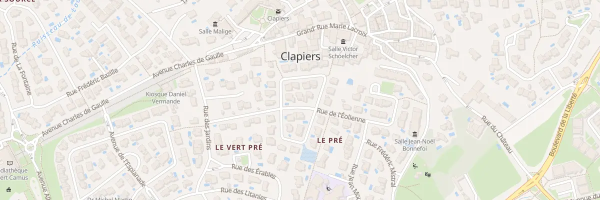 Plan du 3 Rue de l’Eolienne à Clapiers