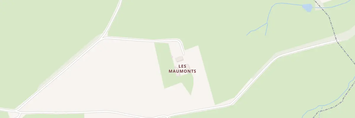 Plan du 1 Les Maumonts à Chalmoux
