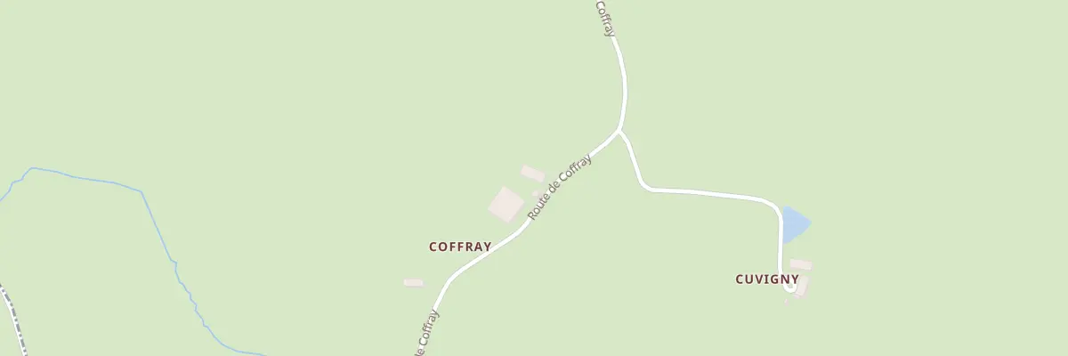 Plan du 15 Rte de Coffray à Fléty