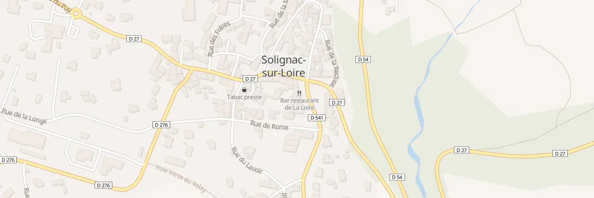 Plan du 6 Pl du Marchedial à Solignac-sur-Loire