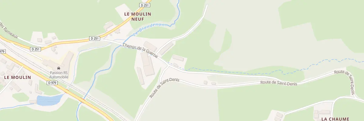 Plan du 5240 La Guerne à Saint-Agnan