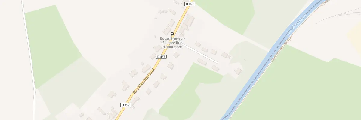 Plan du 60 Rue Maurice Leroi à Boussières-sur-Sambre