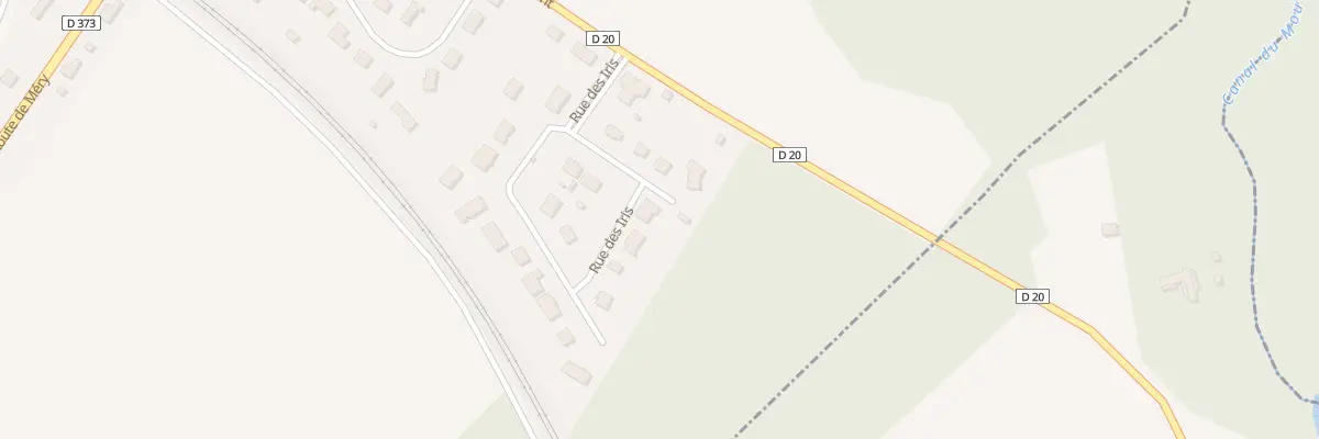 Plan du 10 Rue des Iris à Mesgrigny