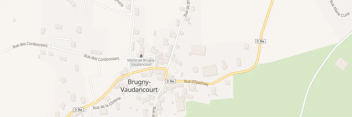 Plan du 2 Pl des Tilleuls à Brugny-Vaudancourt
