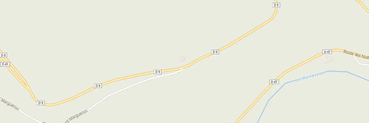 Plan du 2202 Rte de la Croix du Sud à Renaison