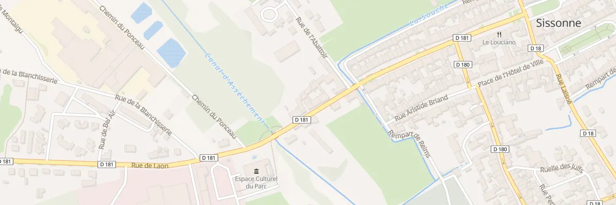 Plan du 72 Rue de Laon à Sissonne