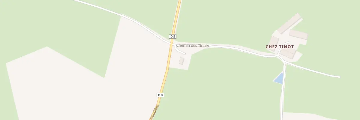 Plan du 6 Chem des Tinots à Urbise