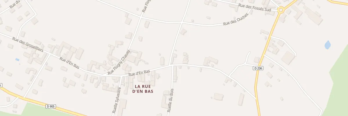 Plan du 27 Rue d’En Bas à Flogny-la-Chapelle