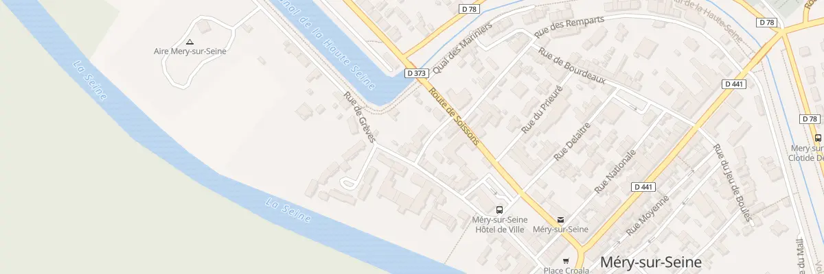 Plan du 22 La Ville à Méry-sur-Seine
