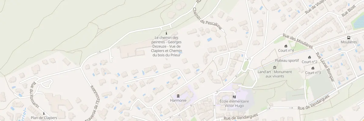 Plan du 8 Rue du Bosc à Clapiers