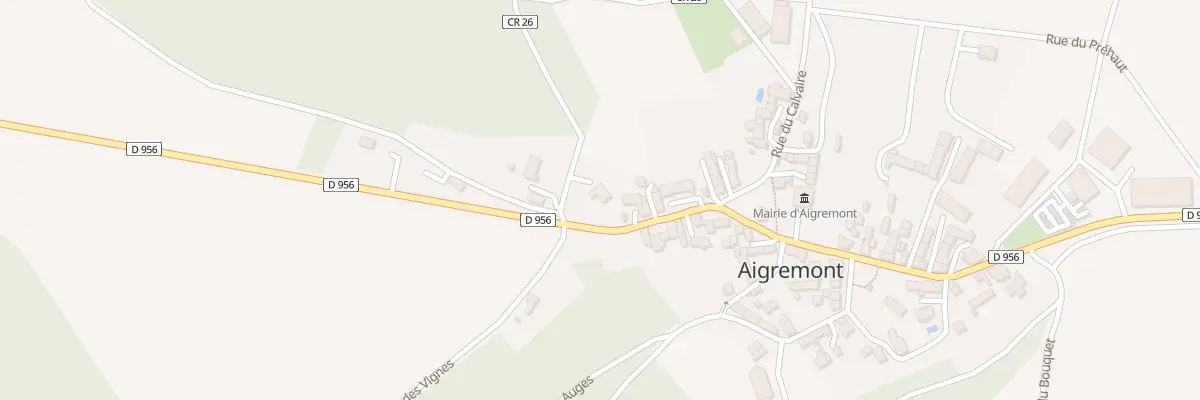 Plan du 7 Rue du Général Delamalle à Aigremont