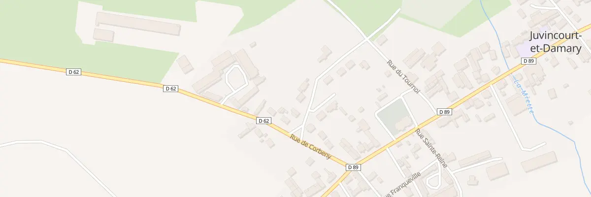 Plan du 3 Rue des Chasseurs à Juvincourt-et-Damary