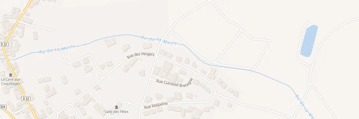 Plan du 5 Rue des Rives de Mesle à Fleury-la-Rivière