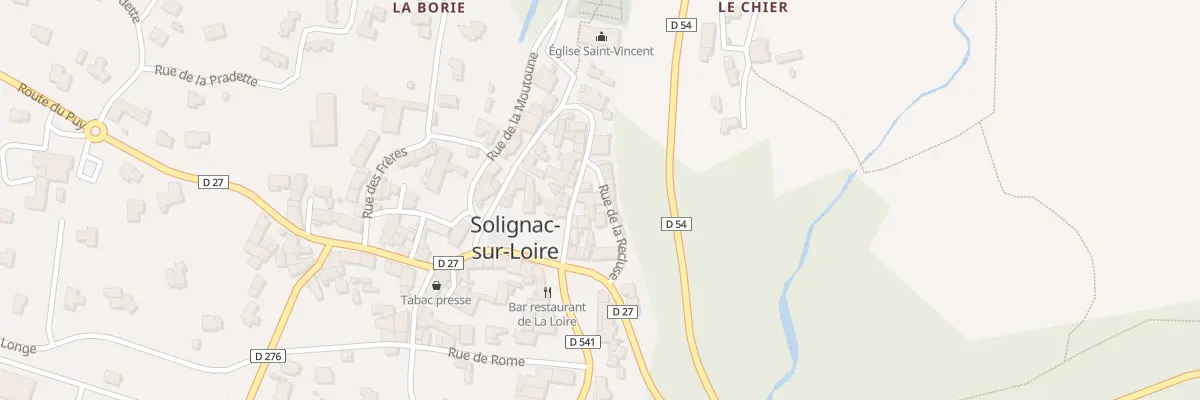 Plan du 3 Rue de la Recluse à Solignac-sur-Loire