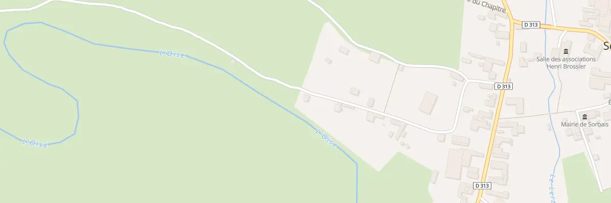 Plan du 11 Rue de la Louvière à Sorbais
