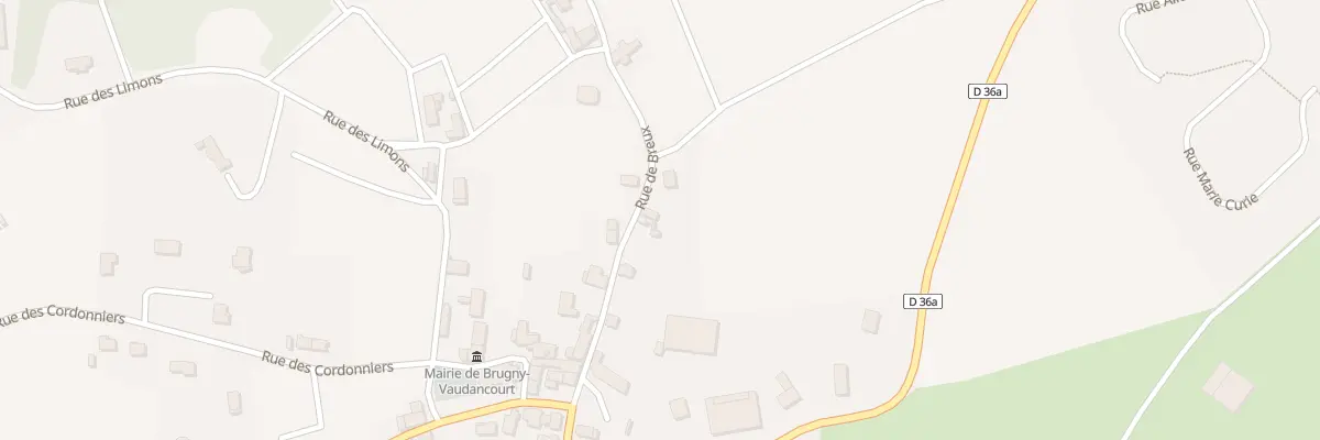 Plan du 4B Rue de Breux à Brugny-Vaudancourt
