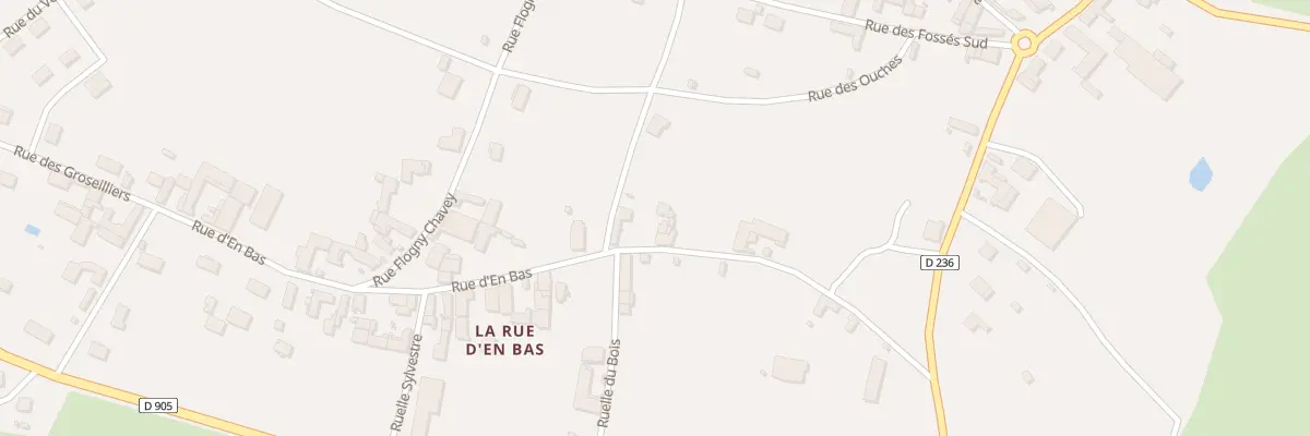 Plan du 29 Rue d’En Bas à Flogny-la-Chapelle