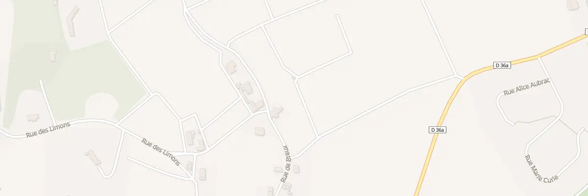 Plan du 8 Rue de Breux à Brugny-Vaudancourt