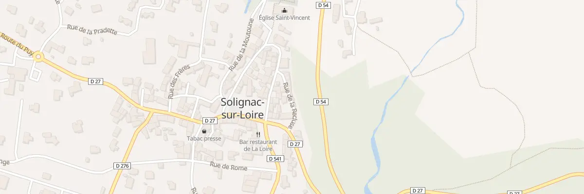 Plan du 4 Rue de la Recluse à Solignac-sur-Loire