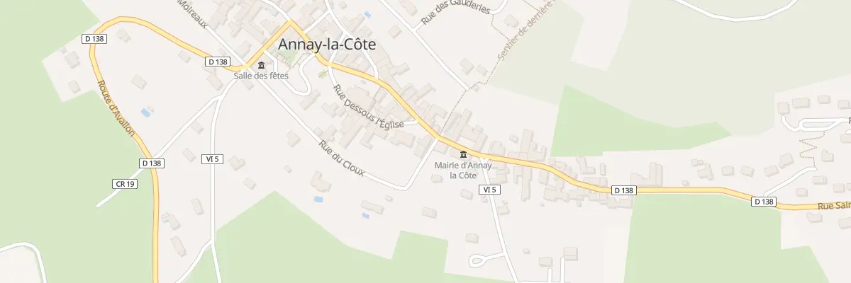 Plan du 10 Rue Saint-Marcel à Annay-la-Côte