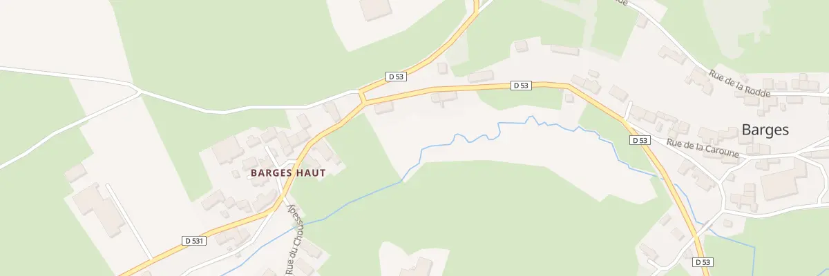 Plan du 9 Rte du Bélier à Barges