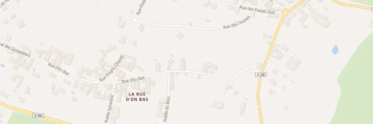 Plan du 31 Rue d’En Bas à Flogny-la-Chapelle