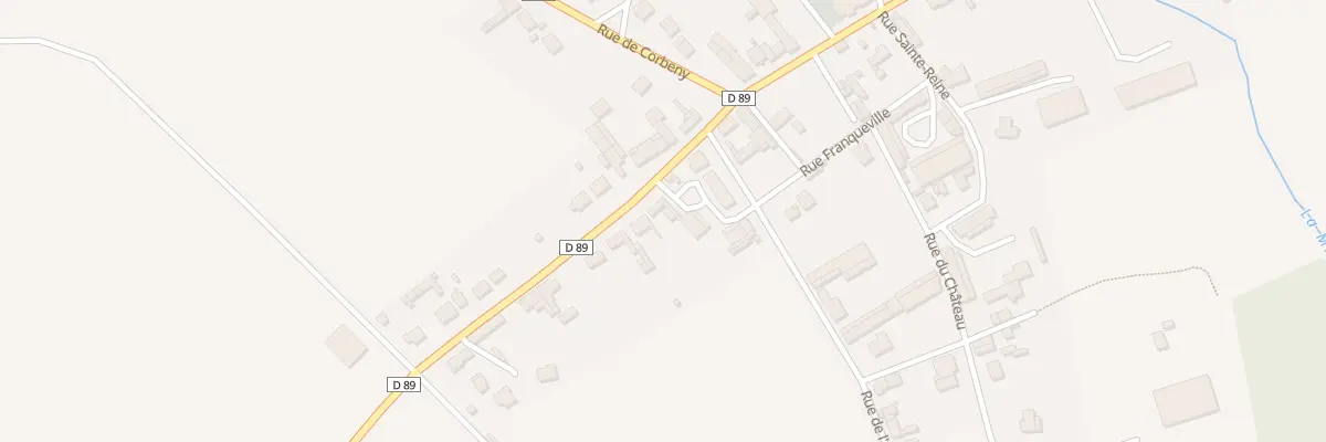 Plan du 5 Rue de la Ville aux Bois à Juvincourt-et-Damary