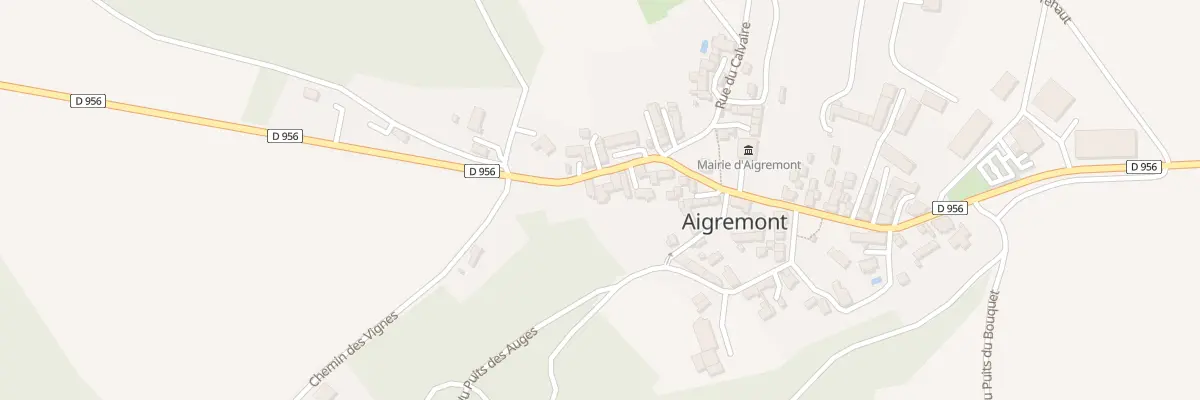 Plan du 6 Rue du Général Delamalle à Aigremont