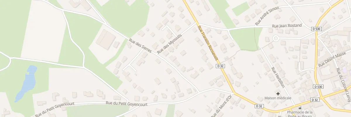 Plan du 8 Rue des Serres à Cormicy