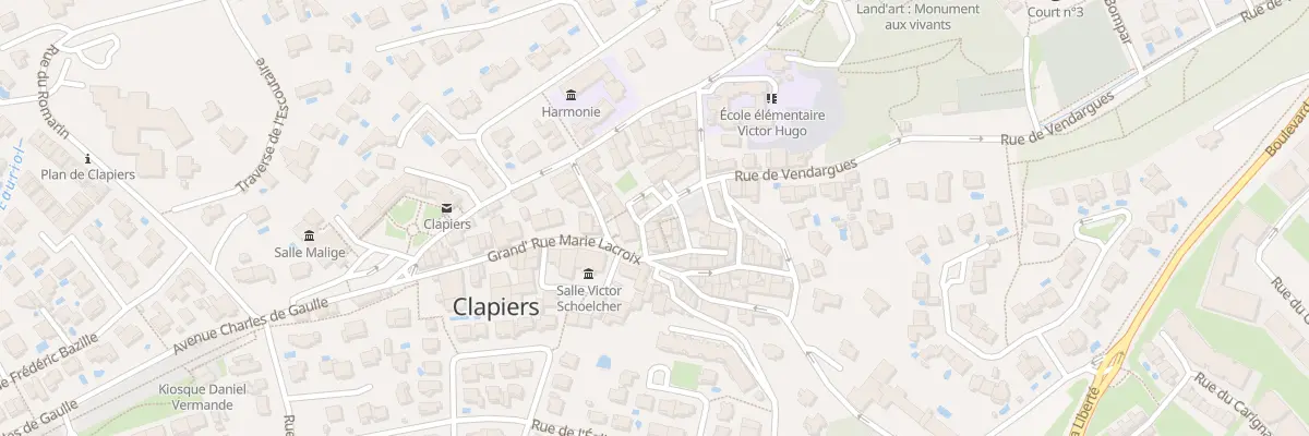 Plan du 6 Rue de Vendargues à Clapiers