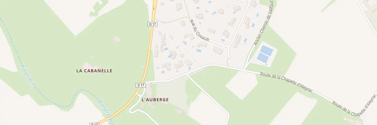 Plan de Cabanelles Cros de Courtin à Valflaunès