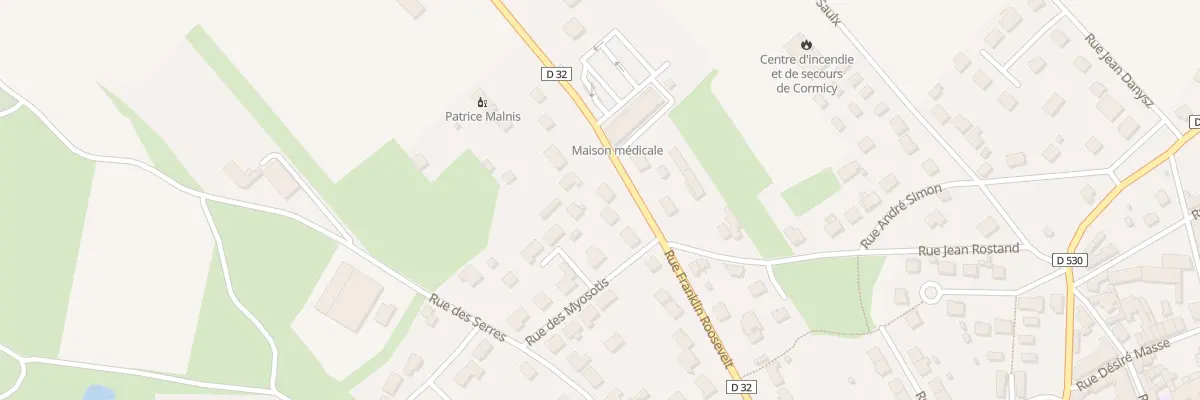 Plan du 31 Rue Franklin Roosevelt à Cormicy