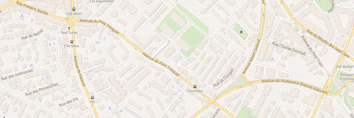 Plan du 297 Av du Pont Trinquat à Montpellier