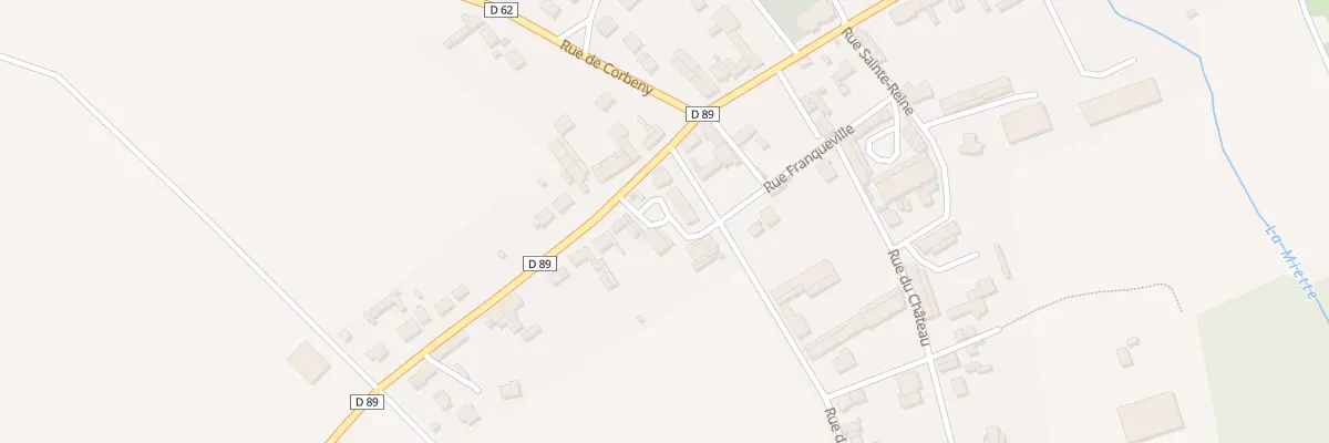 Plan du 2 Rue de l’Abreuvoir à Juvincourt-et-Damary