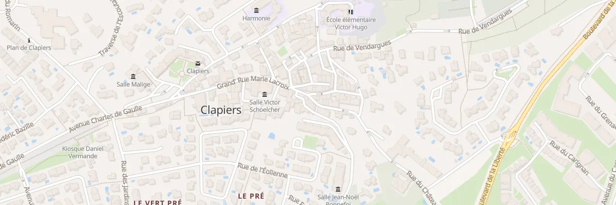 Plan du 4 Rue du Chateau à Clapiers