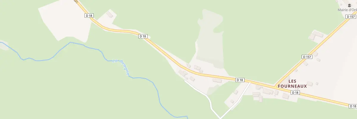Plan du 5 Rte d’Autun à Onlay