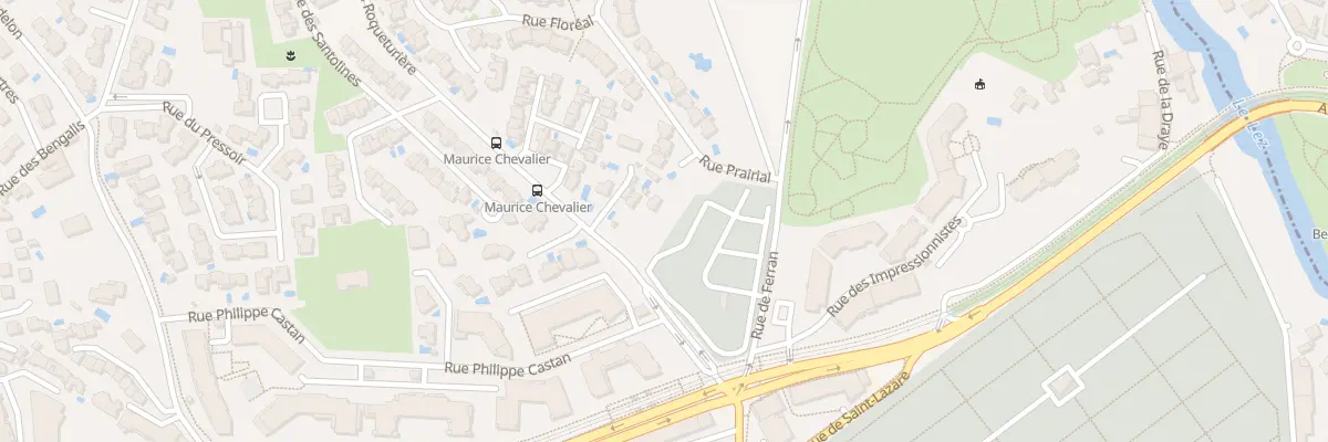 Plan du 134 Rue de la Roqueturière à Montpellier
