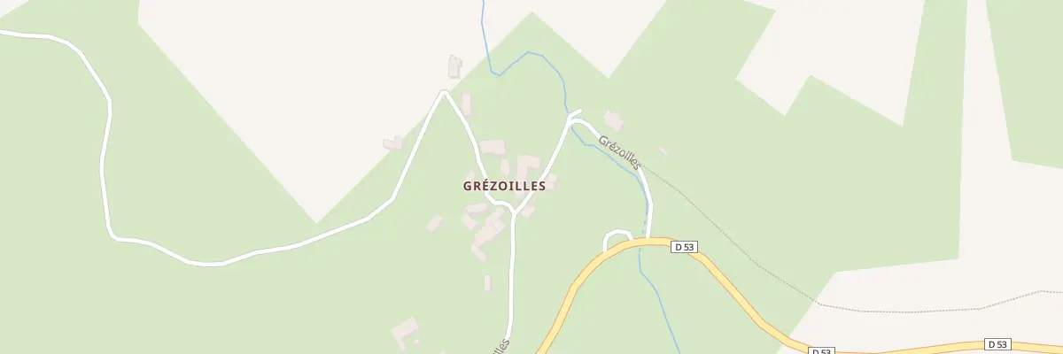 Plan du 5 Crezoilles Bas à Cherier