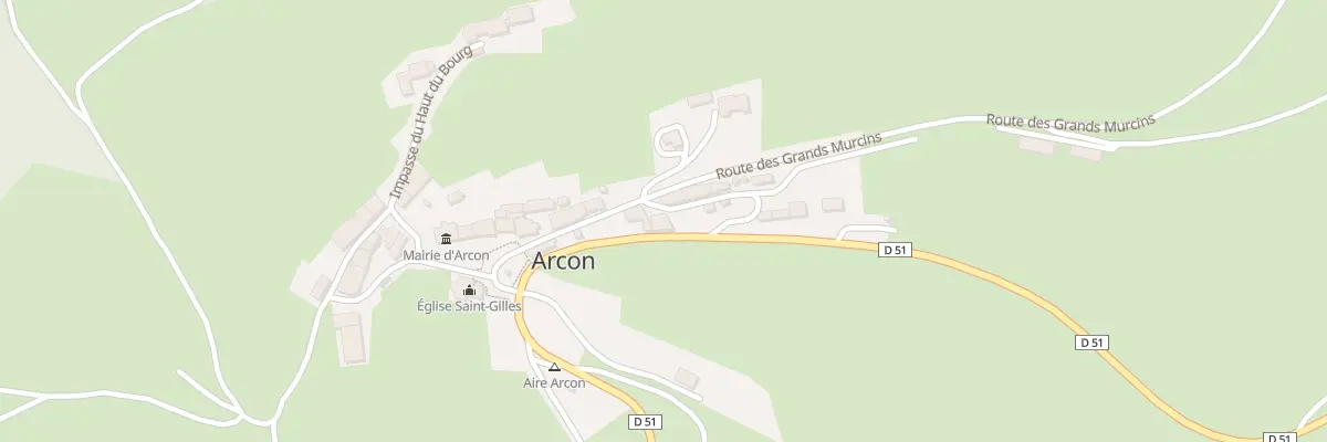 Plan du 115 Rte de Saint-André d’Apchon à Arcon
