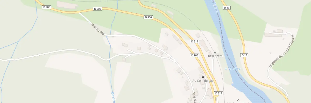 Plan du 5096 Luc Village à Luc