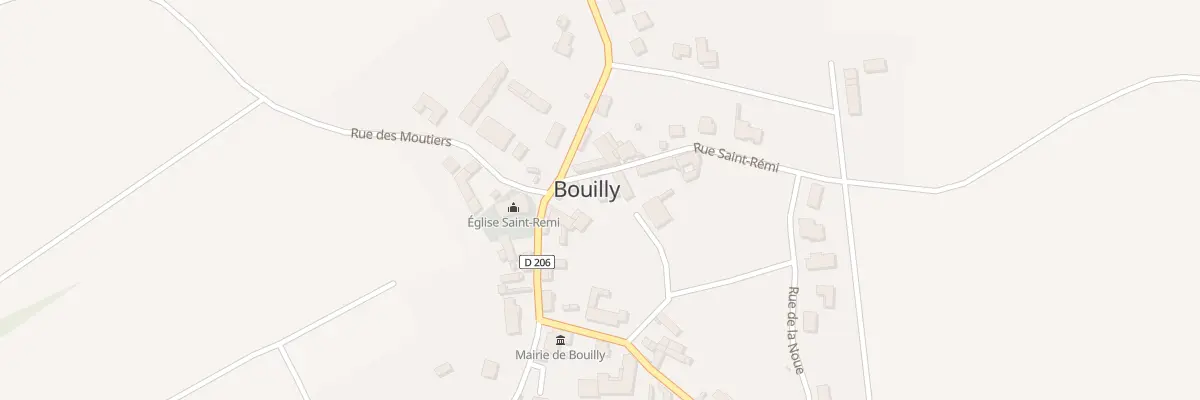 Plan du 2 Rue Saint Remi à Bouilly