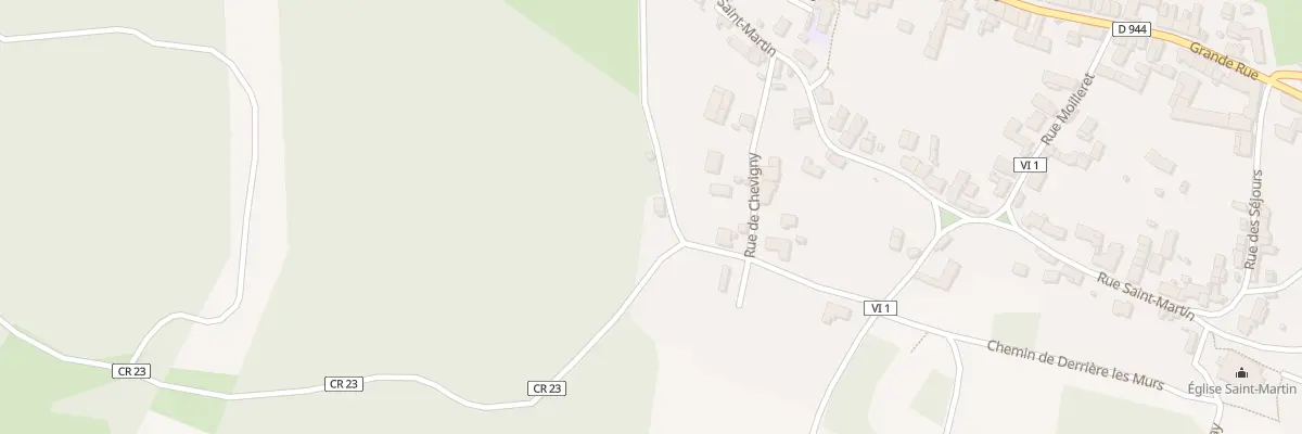 Plan du 8 Che de Derrière les Murs à Lucy-le-Bois