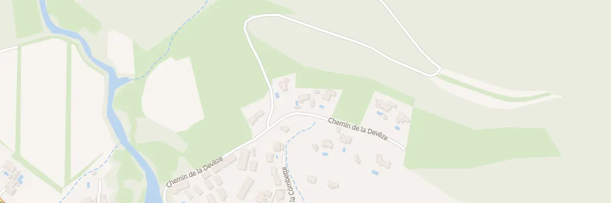 Plan du 379 Che de la Devèze à Lauret