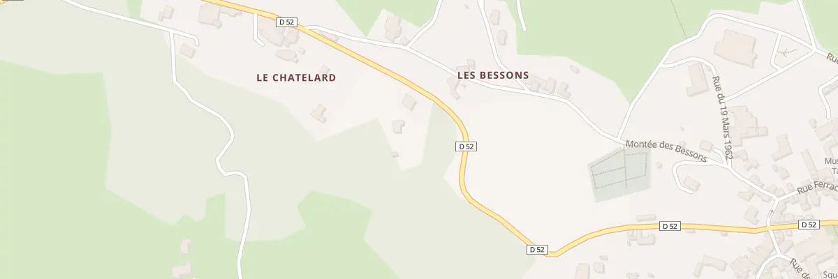 Plan du 353 Rte de Saint Bonnet à Ambierle