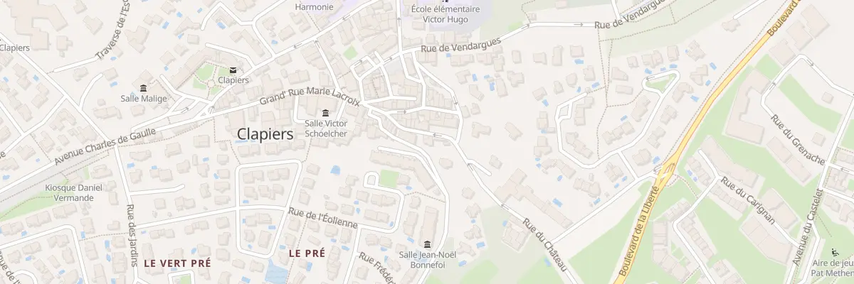 Plan du 18 Rue du Chateau à Clapiers