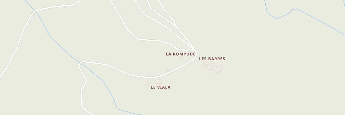 Plan du 5210 Le Viala à Ventalon en Cévennes