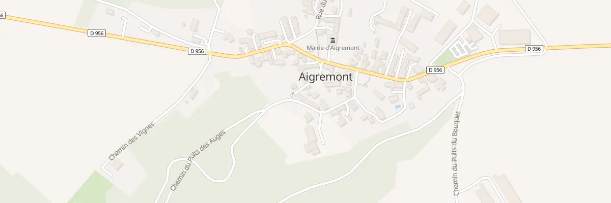 Plan du 14 Rue du Pâtis à Aigremont